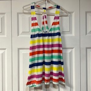 New American Eagle striped tank top size xl women